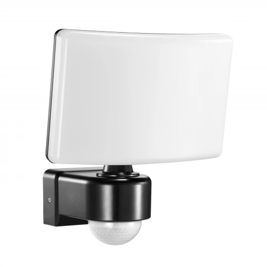 TOS LED 30W naświetlacz ogrodowy z PIR, 2200lm, IP65, 4000K, PC, czarny,AD-NL-6148BLR4