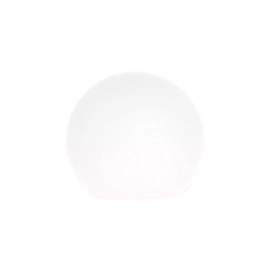 LUNA M oprawa ogrodowa kula 1xE27, 1x60W, IP44, biała, Ø 450
