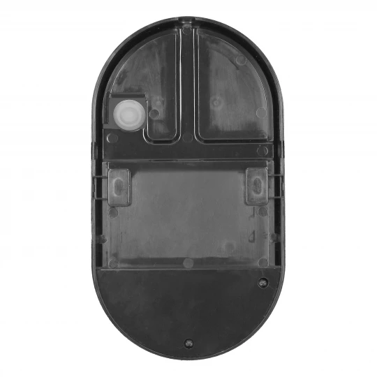 NEFRYT LED 10W, oprawa ogrodowa z czujnikiem ruchu PIR, 800lm, IP54, 4000K, szara