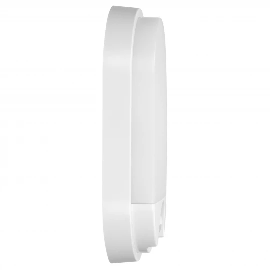 NEFRYT LED 15W, oprawa ogrodowa z czujnikiem ruchu, 1100lm, IP54, 4000K, biała,AD-OP-6147WLPMR4