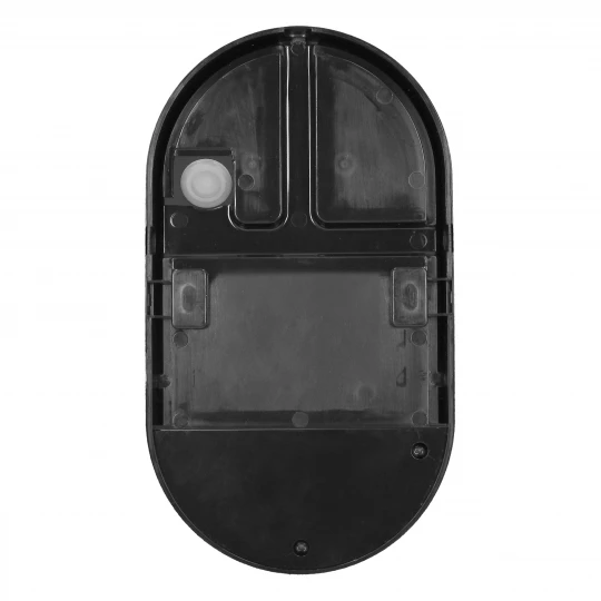 NEFRYT LED 15W, oprawa ogrodowa z czujnikiem ruchu, 1100lm, IP54, 4000K, czarna,AD-OP-6147BLPMR4