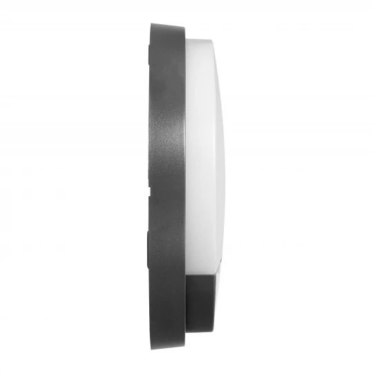 AGAT LED 15W, oprawa ogrodowa z PIR, 1100lm, IP54, 4000K, szara