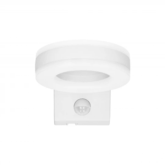 HOWLIT LED 20W, oprawa ogrodowa z czujnikiem ruchu, 1800lm, IP65, 4000K, biała