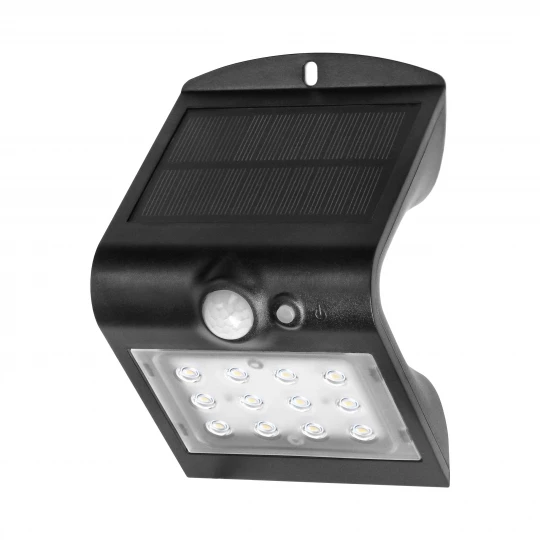 Pobierz kartę katalogową Stany magazynowe PL SILOE LED 1,5W, lampa solarna z czujnikiem ruchu 120st, 190lm, IP,AD-SL-6083BLR4