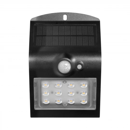 Pobierz kartę katalogową Stany magazynowe PL SILOE LED 1,5W, lampa solarna z czujnikiem ruchu 120st, 190lm, IP,AD-SL-6083BLR4