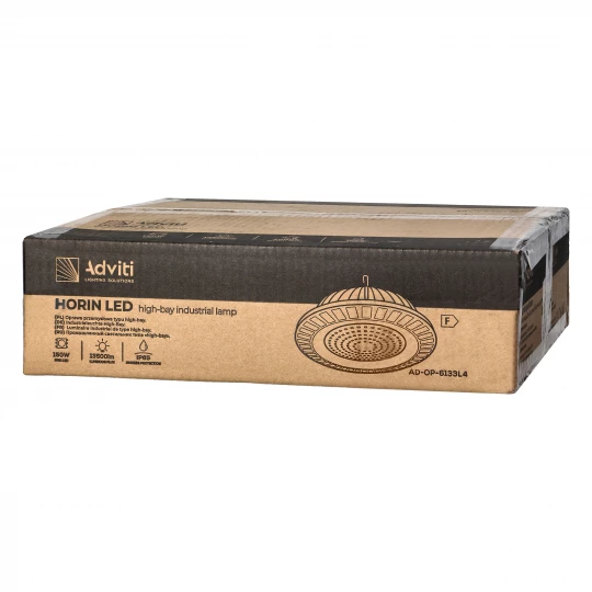 HORIN LED 150W oprawa typu highbay, 13500lm, IP65, 4000K, aluminium