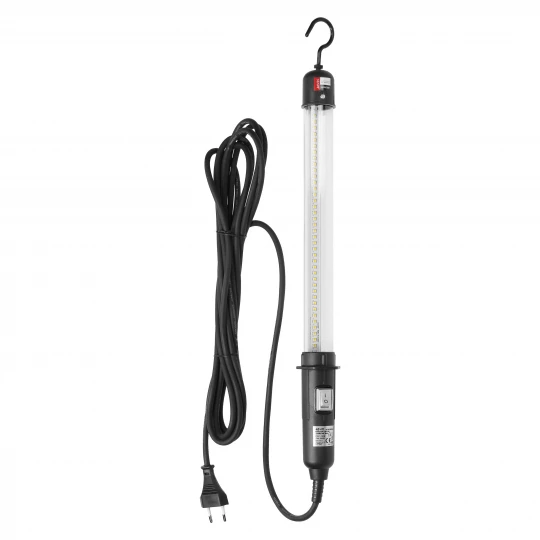 Oprawa przenośna warsztatowa LED 8,5W 500lm czarna /H05RN-F 2x0,75m/ AD-NR-6069L6