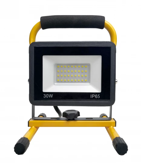 STATIX naświetlacz roboczy na statywie, 30W, 2400lm, IP66, 6000K