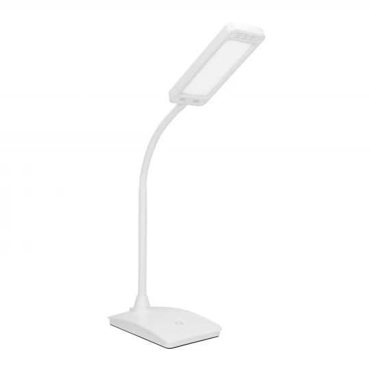 AMET LED DIM 6W, lampka biurkowa, 360lm, 3000K, biała, funkcja ściemniania,DL-8/W