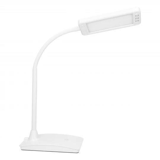 AMET LED DIM 6W, lampka biurkowa, 360lm, 3000K, biała, funkcja ściemniania,DL-8/W