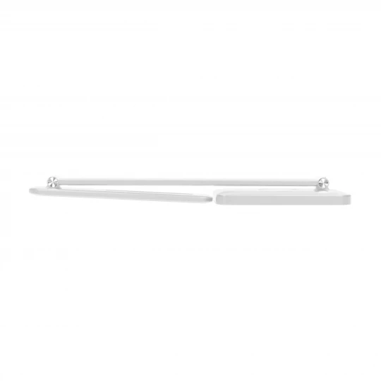 ISIYO LED 7W Lampka biurkowa z ładowarką indukcyjną i USB, 390lm, 3000-4000-6000K, zmiana barwy temperaturowej i funkcja ściemniania, biała