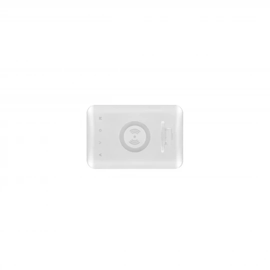 ISIYO LED 7W Lampka biurkowa z ładowarką indukcyjną i USB, 390lm, 3000-4000-6000K, zmiana barwy temperaturowej i funkcja ściemniania, biała