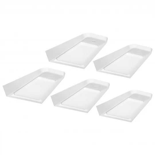 DIKI zestaw 5 lamp podszafkowych LED, 5x2W, 4000K, z wyłącznikiem bezdotykowym, biały