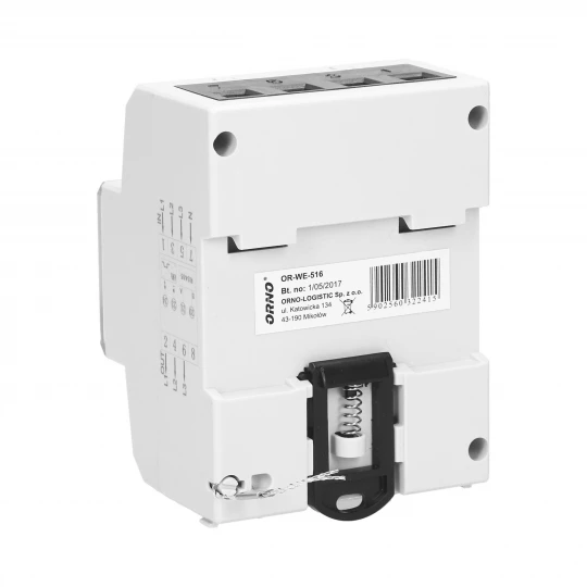 Licznik energii elektrycznej 3-fazowy RS485 MID 80A OR-WE-516