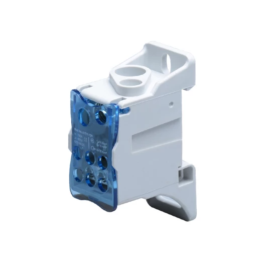 Blok rozdzielczy 125A, zaciski wejściowe 1x16 i 1x35mm2, zaciski wyjściowe 6x16mm2,OR-LZ-8200/125
