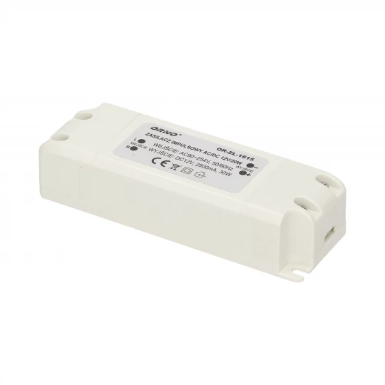 Zasilacz LED 12V DC 30W 2,5A IP20 OR-ZL-1615