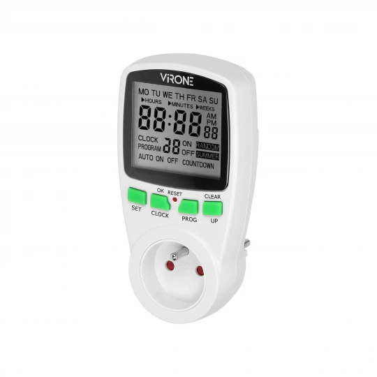 Elektroniczny programator czasowy z wyświetlaczem LCD