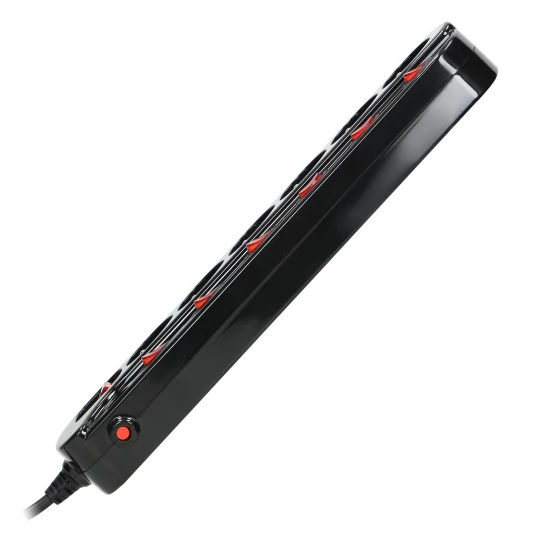 Listwa zasilająca Multiswitch, 6 gniazd 2P+Z (Schuko), kabel 3x1,5mm2, długość 1,5m, z wyłącznikami podśw,ORAE13162(GS)/B/1,5M