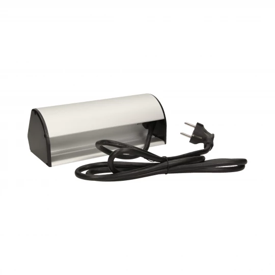 Gniazdo meblowe z zaciskami śrubowymi, ładowarką USB i przewodem 1,8m, 3x2P+Z, 2xUSB