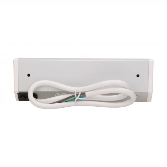 Gniazdo meblowe 3x2P+Z (Schuko), biało-srebrne,OR-GM-9001/W-G(GS)