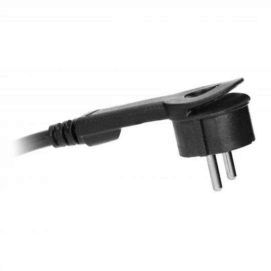 Gniazdo meblowe, kuchenne z ładowarką USB, montowane na rzepy z przewodem 1,5m - 3x2P+Z, 2xUSB, INOX z przewodem 1,5m.,FS-4