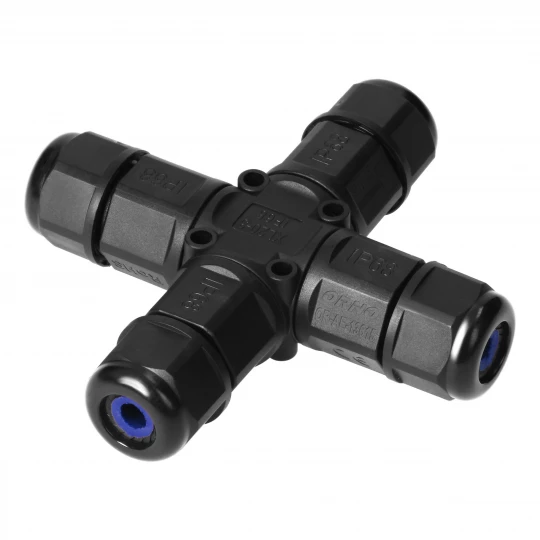 Konektor kablowy czwórnik (Typu-X), IP68, 3x4mm2, 450V/25A,OR-AE-13615