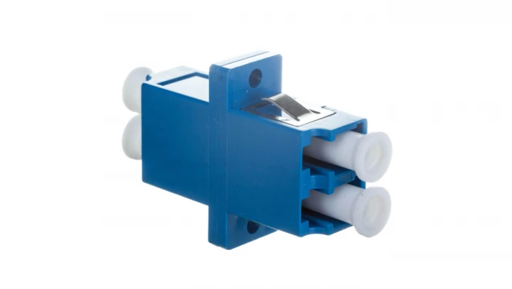 Adapter światłowodowy LCduplex APC SM M309003