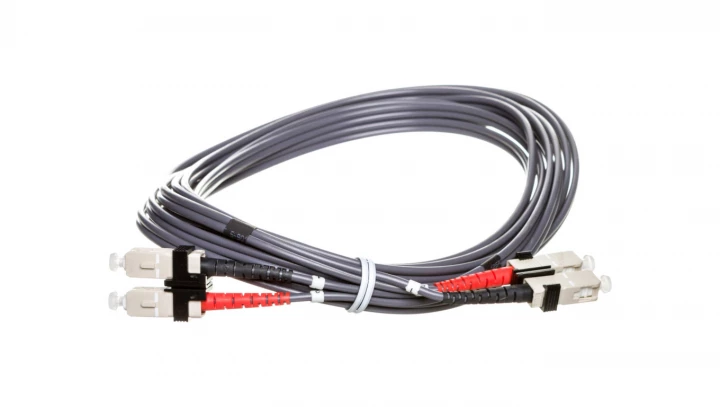 Kabel krosowy światłowodowy SCduplex PC MM OM2 50um 5m 21.99.9905
