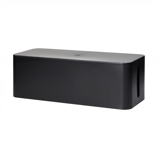 organizer do kabli - cable box L, czarny,CB-1/B