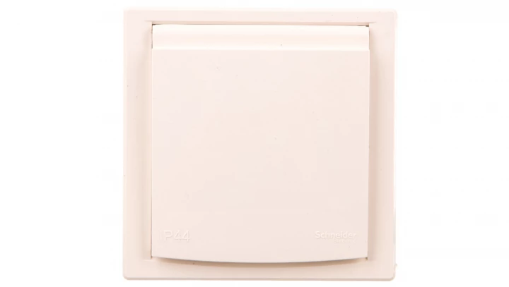 Asfora Gniazdo pojedyncze SCHUKO IP44 kremowe EPH3100323