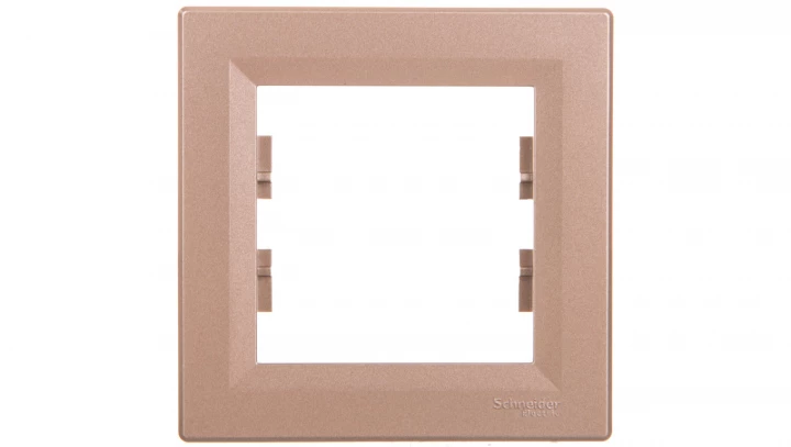 ASFORA Ramka 1-krotna brąz EPH5800169