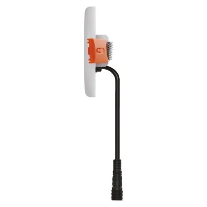 Panel LED wpuszczany okrągły 6W IP65 ciepła biel