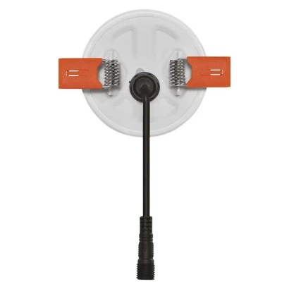 Panel LED wpuszczany okrągły 6W IP65 ciepła biel