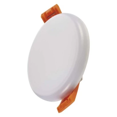 Panel LED wpuszczany okrągły 6W IP65 ciepła biel