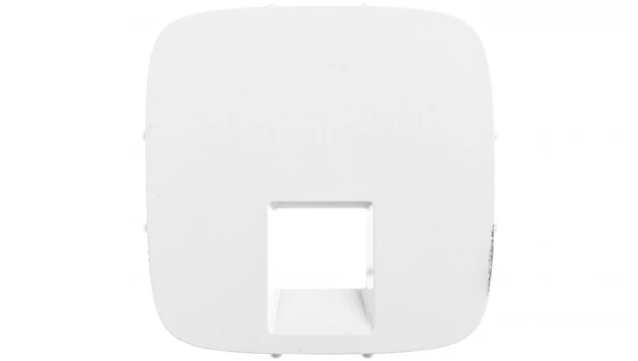 VALENA ALLURE Plakietka gniazda pojedynczego RJ11 lub RJ45 biały 755415