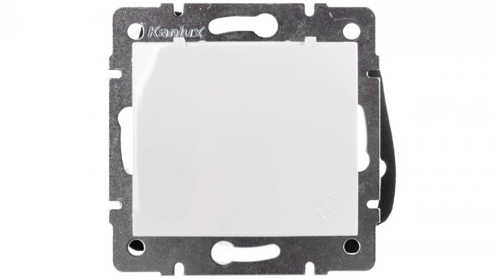 DOMO Gniazdo z uziemieniem IP44 Schuko śrubowe 16A 250V biały 011230102 24731