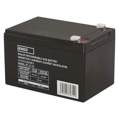 Akumulator AGM 12V 12Ah faston 6,3 B9656