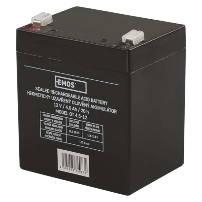 Akumulator AGM 12V 4,5Ah faston 4,7 B9653