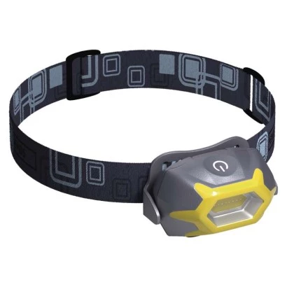 Latarka czołowa LED COB 3W 125lm 20m 3xAAA P3532