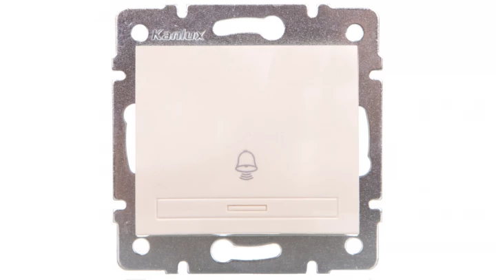 DOMO Łącznik zwierny dzwonek szybkozłączka 10AX 250V kremowy 011030203 24776