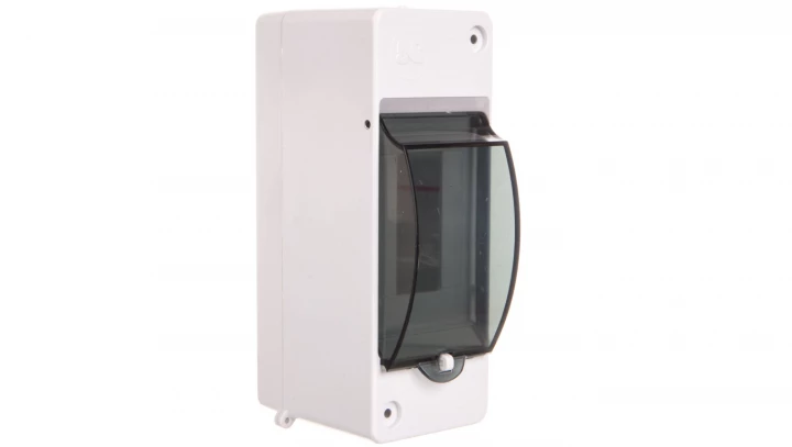 Rozdzielnica modułowa 1x2 natynkowa IP20 EP-nt 1/2 MINI S-2 EP-LUX z pokrywą dymną 2302-01