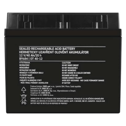 Akumulator AGM 12V 40Ah M6 B9684
