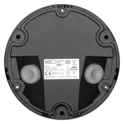 Orientacyjna oprawa LED DIRBI 3W NW IP65 naścienna, okrągła ZC0113
