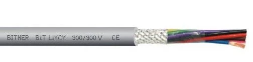 Przewód sterowniczy BiT LiYCY 2x0,75 300/300V S30615 klasa Eca /bębnowy/