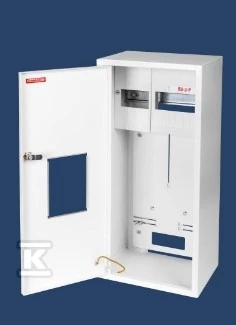 Szafka licznikowa natynkowa/podtynkowa (uniwersalna) 1-licznikowa 3-fazowa 11 modułów plombowana IP30 115mm RU-3P Z O/E