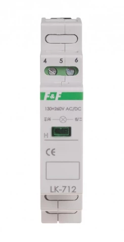 LK-712 Y Lampka modułowa żółta 130-260V AC/DC