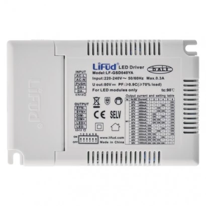 Zasilacz do oświetlenia LED 16–40W ZR9080