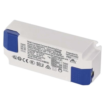 Triak ściemnialny sterownik do oprawy LED 700mA 28W ZZ3070T