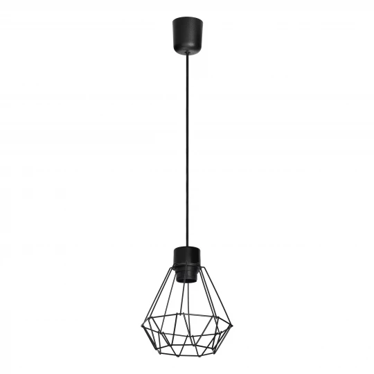 CUBO lampa wisząca, moc max. 1x60W, E27, czarna