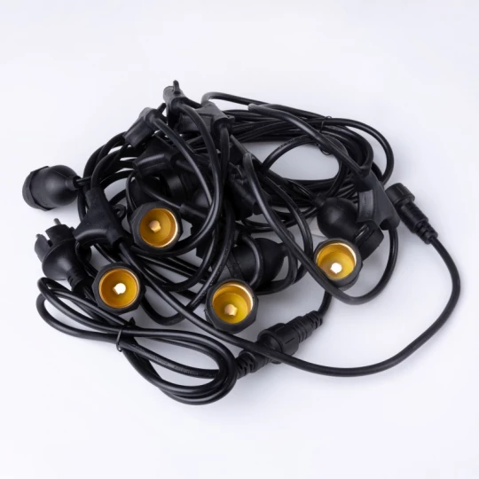 Girlanda Ogrodowa LED 10m +10 x G45 E27 1W 2700K